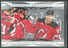 Timo Meier Hockey Cards 2023 Upper Deck Tim Hortons Triumphs Prices