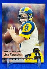 Joe Germaine [First Day] #124 Football Cards 1999 Stadium Club Chrome Prices