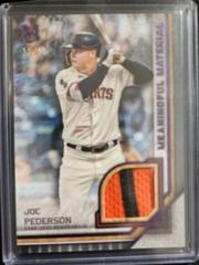 Joc Pederson Baseball Cards 2023 Topps Museum Collection Meaningful Materials Relics Prices