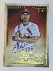 Aledmys Diaz [Gold] Baseball Cards 2016 Topps Five Star Autographs Prices