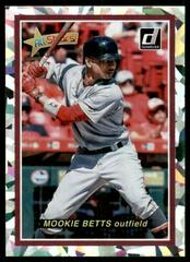 Mookie Betts [Crystals] Baseball Cards 2018 Panini Donruss All Stars Prices