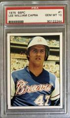 Buzz Capra #1 Baseball Cards 1975 SSPC Prices