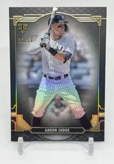 Aaron Judge [Onyx] #46 Baseball Cards 2022 Topps Triple Threads Prices