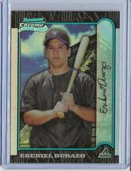 Erubiel Durazo [Refractor] #380 Baseball Cards 1999 Bowman Chrome International Prices