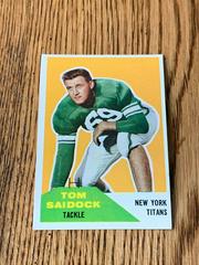Tom Saidock Football Cards 1960 Fleer Prices
