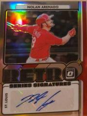 Nolan Arenado [Holo] Baseball Cards 2021 Panini Donruss Optic Retro Signature Series Prices