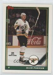 Allen Pedersen Hockey Cards 1991 Topps Prices