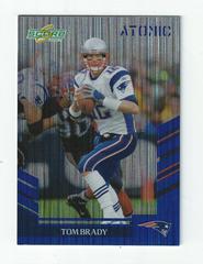Tom Brady [Atomic] Football Cards 2007 Panini Score Prices