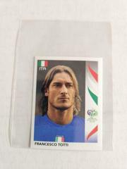 Francesco Totti Soccer Cards 2006 Panini World Cup Germany Sticker Prices