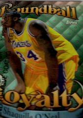 Shaquille O'Neal [Refractor] Basketball Cards 1998 Topps Roundball Royalty Prices
