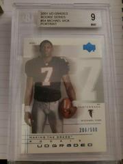 Michael Vick Football Cards 2001 Upper Deck Graded Prices