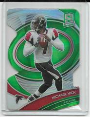 Michael Vick [Green Die Cut] #101 Football Cards 2021 Panini Spectra Prices