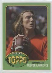 Trevor Lawrence [Green] #17 Football Cards 2021 Topps X Trevor Lawrence Prices
