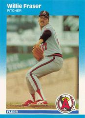 Willie Fraser #U-33 Baseball Cards 1987 Fleer Update Prices