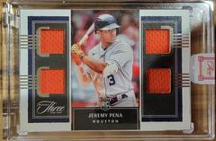 Jeremy Pena #RQJ-JP Baseball Cards 2022 Panini Three and Two Rookie Quad Jerseys Prices