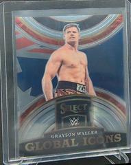 Grayson Waller #8 Wrestling Cards 2023 Panini Select WWE Global Icons Prices