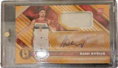 Deni Avdija Basketball Cards 2020 Panini Chronicles Gold Standard Rookie Jersey Autographs Prices