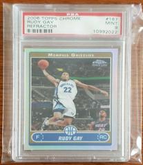 Rudy Gay Refractor #187 Basketball Cards 2006 Topps Chrome Prices