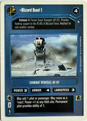 Blizzard Scout 1 [Revised] Star Wars CCG Hoth Prices