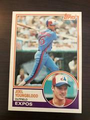 Joel Youngblood Baseball Cards 1983 Topps Prices