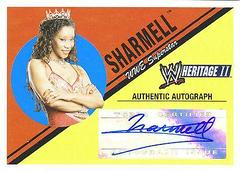 Sharmell Wrestling Cards 2006 Topps Heritage II WWE Autographs Prices