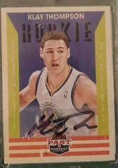 Klay Thompson [Autograph] Basketball Cards 2012 Panini Past & Present Prices