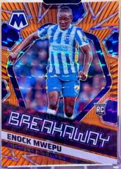 Enock Mwepu #12 Soccer Cards 2021 Panini Mosaic Premier League Breakaway Prices