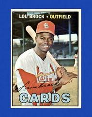 Lou Brock #285 Baseball Cards 1967 Topps Prices