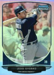 Jedd Gyorko #SDP1 Baseball Cards 2013 Bowman Chrome Cream of the Crop Mini Refractor Prices