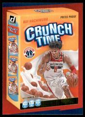 Rui Hachimura [Press Proof] Basketball Cards 2020 Donruss Crunch Time Prices