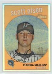 Scott Olsen [Refractor] #C227 Baseball Cards 2008 Topps Heritage Chrome Prices