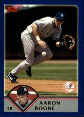 Aaron Boone Baseball Cards 2003 Topps Traded Prices