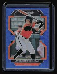 Jackson Holliday [Blue Wave] Baseball Cards 2022 Panini Prizm Draft Picks Prices
