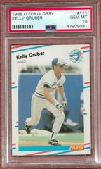 Kelly Gruber Baseball Cards 1988 Fleer Glossy Prices