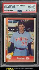 Number 500 #125 Baseball Cards 1992 Pacific Nolan Ryan Prices