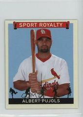 Albert Pujols #SR-AP Baseball Cards 2007 Upper Deck Goudey Sport Royalty Prices