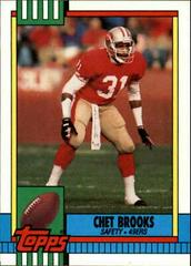 Chet Brooks Football Cards 1990 Topps Prices