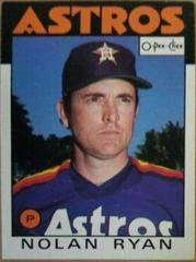 Nolan Ryan Baseball Cards 1986 O Pee Chee Prices