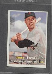 Jerry Snyder #22 Baseball Cards 1957 Topps Prices
