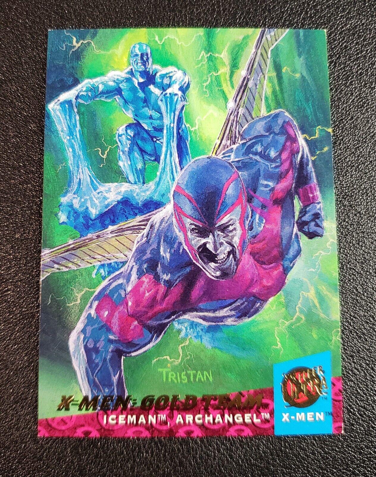 Archangel, Iceman #109 Marvel 1994 Ultra X-Men