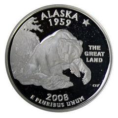 2008 S [SILVER ALASKA PROOF] Coins State Quarter Prices