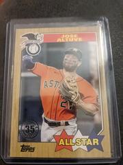 Jose Altuve #87AS-20 Baseball Cards 2022 Topps 1987 All Stars Prices