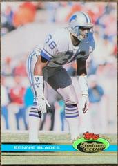 Bennie Blades [Super Bowl XXVI] #16 Football Cards 1991 Stadium Club Prices