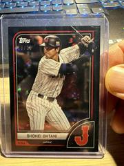 Shohei Ohtani [Black Difractor] #45 Baseball Cards 2023 Topps World Classic Prices