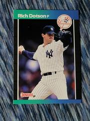Rich Dotson Baseball Cards 1989 Donruss Prices