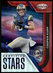 Cooper Kupp [Red] Football Cards 2022 Panini Certified Stars Prices