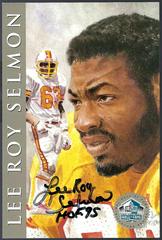 Lee Roy Selmon Football Cards 1998 Ron Mix HOF Platinum Autographs Prices