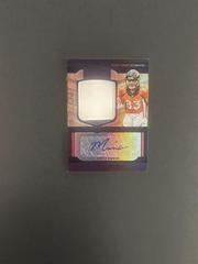 Marvin Mims [Purple] #RPA-19 Football Cards 2023 Panini Plates and Patches Rookie Patch Autographs Prices