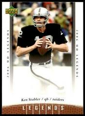 Ken Stabler #22 Football Cards 2006 Upper Deck Legends Legendary Signatures Prices