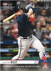 Austin Riley #326 Baseball Cards 2019 Topps Now Prices